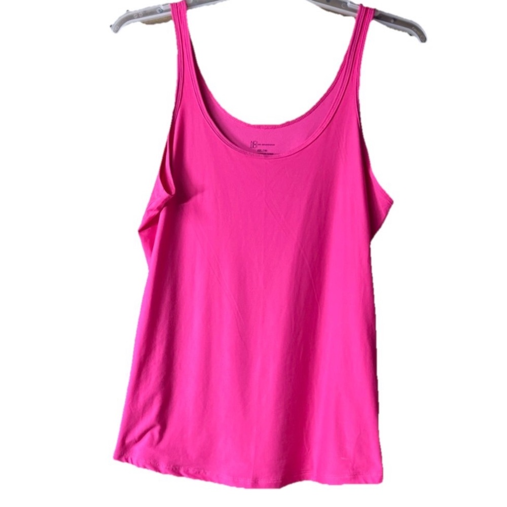 No Boundaries Pink Scoop Neck Tank Top 2Xl